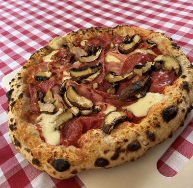 Pizza Salame e Fungi